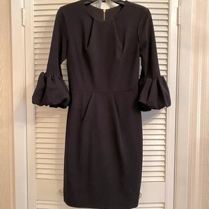 Betsy & Adam black dress size 4 EUC